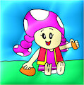 Toadette shows off her feet