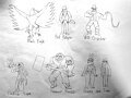 New Characters Idea by AzureStarPartyNeon