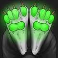 Toxycyty Glowing Paws Icon by SythraWolf