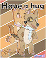 Fox'n Dog. Have a hug