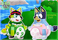 Cole And Bluey In Pamps