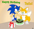 Happy 32nd Birthday Tails! by DoomLazy