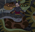 Mickey i giants snakes by vasan