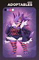 Gengar-gal - Adoptable by Spaicy