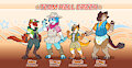 Dino Daycare - Team Hell Creek! by Yipthecoyotepup