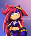 Scarlet the hedgehog by Starliightzone