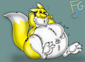 Chunky Renamon by TheRedSkunk