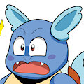 Wartortle Emote - Shocked by trejowauk