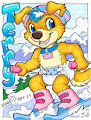 Terry's Skiing Marci Badge by terrypup