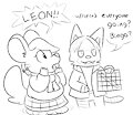 Moushley and Leon Kenitty by Nishi