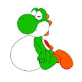 Yoshi meditating - Big Belly Version