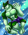 Saúl El Hombre Lobo 1998 Muscular by SaulElHombreLobo1998