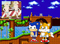 Sonic and Tails with The Twins' Speedos