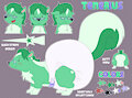 Tenerius Skunk OC Ref Sheet