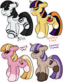 MLP Recolor Adopts (Twilight Sparkle)