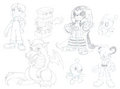 More Sonic characters by LeatherRuffian