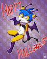 Halloween Fox by AkaiKitsune