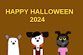 Happy Halloween 2024 (Sebashton Dalmatian) by sebashton