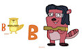 Meryl in B is for Beaver of Animal Alphabet #3 by KiffAndFriends