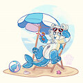 🏖️ Beach Day Pooltoy YCH Coast🏖️