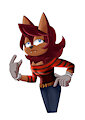 Sonic OC: Daya by SweetToothWorks