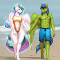 [C] Long Walk on the Beach by MykeGreywolf