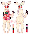 Amber Pikachu - Adoptable [OPEN] SB: $15 by IndigoCat1