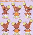 Dahlia The Buneary Model Sheet