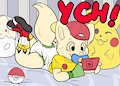 OPEN YCH 510 - Little Pokemon Trainer (6 slots available) by UniaMoon