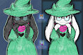 (COLORED) Ralsei! by BunLuca17