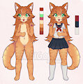 Michell School Kitten - Adoptable [OPEN] SB: $15 by IndigoCat1