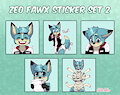 Zeo Sticker set 2 by ZeoFawx