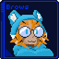 Animated Sprite: Brows Yapping by Halcyon