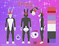 Reference sheet for Emma by Fayrofire398