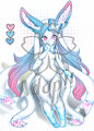 Sylveon Shiny version Adoption Open by JaneDoeJV