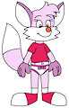 Skyline the Fox in Training Panties