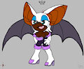 Rouge the bat by RavynPain