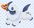 Beanie Baby Absol by dandyliondreamer