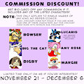 New Commission discount!