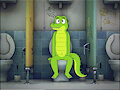 [Video] Croc in the CN City toilet