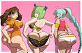 Diane, Brandish and Ruhu Butt Expansion by JustafunGUY23