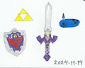 The Legend of Zelda Items by KatarinaTheCat18