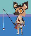 Webfishing Wild Dog - WW Comm by RazorFiredog