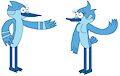 Mordecai and Margaret Smith as Twitter Bird by ChrisTheWhaleKing