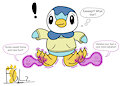 Feet-tergeist: Waddles The Piplup (1/5) by Feetgrowthlover2