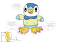 Feet-tergeist: Waddles The Piplup (2/5) by Feetgrowthlover2