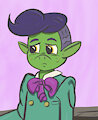 Goblin Boy in Victorian School Uniform by YourPupUp