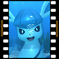 [3D] Glaceon underwater animation