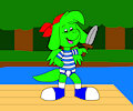 Patch the Pirate Dinodog in Ship Ahoy