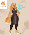 Werewolf OC Zurie Gloriane by FossilArt